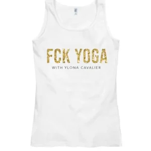 FCK YOGA WOMEN'S GLITTER TANK