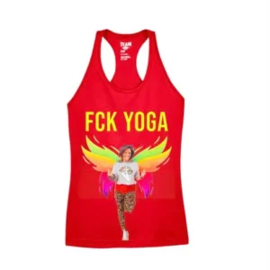 FCK'N FLAMING RED TANK